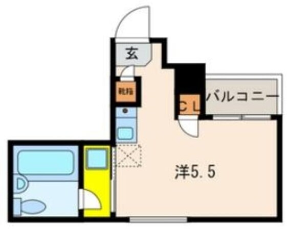 リトルズ要町の物件間取画像